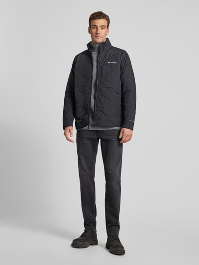 COLUMBIA Jack met labelprint, model 'BIRCHWOOD' Zwart - 1