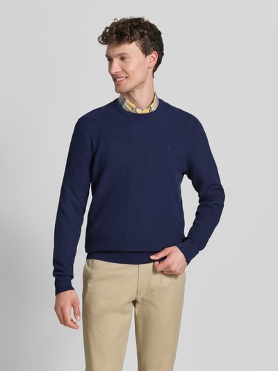 Polo Ralph Lauren Regular Fit Sweatshirt aus Baumwoll-Mix Marine 4