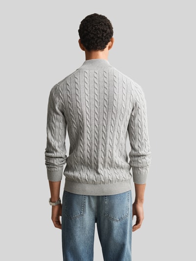 GANT troyer z half zip Jasnoszary 5