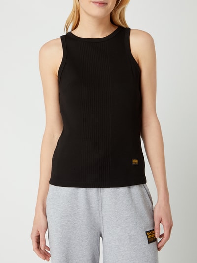 G-Star Raw Top aus Organic Cotton Black 4