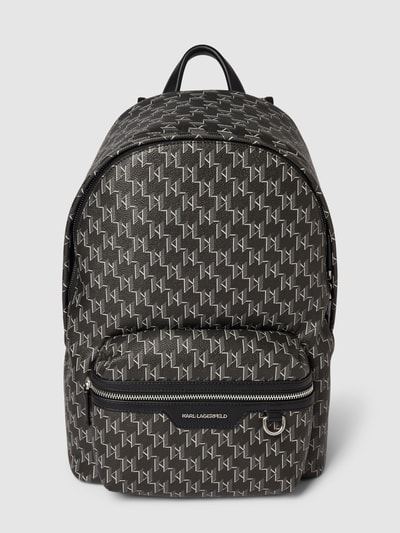Karl Lagerfeld Rucksack mit Allover-Logo Modell