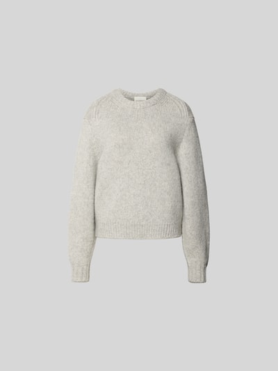 Closed Pullover aus Alpaka-Mix mit Woll-Anteil Hellgrau Melange 1