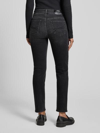 Liu Jo White Slim Fit Jeans mit Eingrifftaschen Anthrazit 5