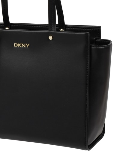 DKNY Torba tote ze skóry model ‘Mackenzie’  Czarny 2