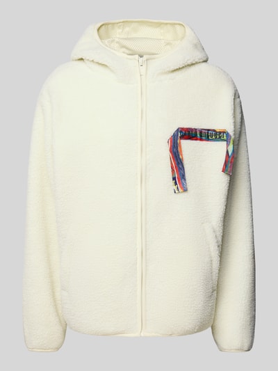 CARLO COLUCCI Oversized fleecejack van tedyybont Offwhite - 2