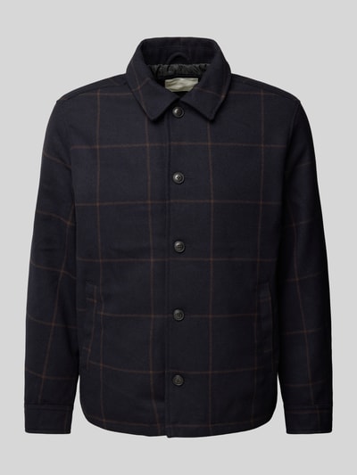 Jack & Jones Premium Regular fit overhemdjack met kentkraag, model 'CARTER' Donkerblauw - 2