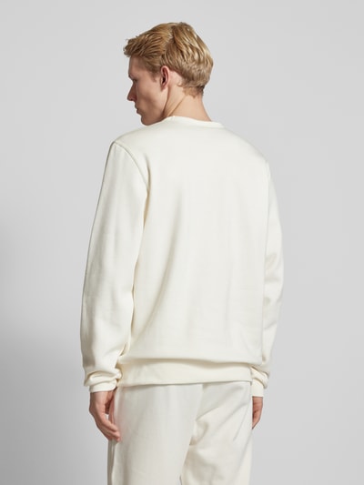 CHAMPION Sweatshirt met labelstitching Offwhite - 5