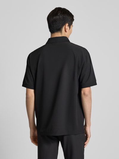 Lacoste Poloshirt mit Label-Stitching Black 5