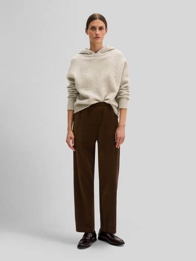 Marc O'Polo Relaxed Fit Cordhose aus reiner Baumwolle Dunkelbraun 1