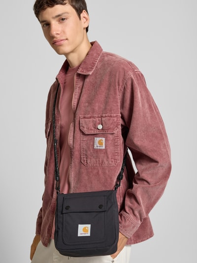 Carhartt Work In Progress Torebka na długim pasku z detalem z logo Czarny 1