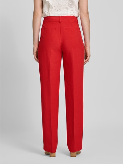 Christian Berg Woman Stoffen broek met Franse steekzakken Rood - 5
