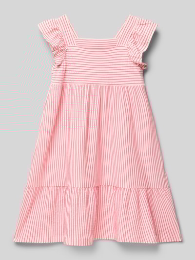 Tom Tailor Mini-jurk van katoenmix Felroze - 1