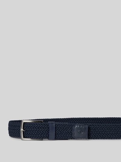 Tom Tailor Riem met doornsluiting, model 'JAMIE' Marineblauw - 2