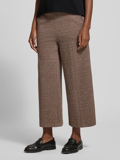 More & More Culotte met persplooien Bordeaux - 4