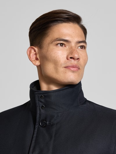 HECHTER PARIS Mantel mit Stehkragen Marine 3