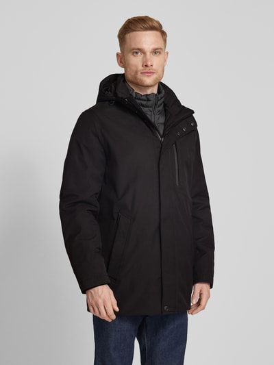 bugatti Parka mit Kapuze Black 4