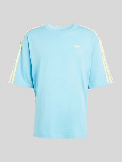 adidas Originals Loose Fit T-Shirt mit Logo Stitching Tuerkis 2