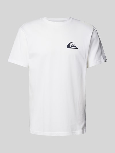 Quiksilver T-shirt met labelprint Wit - 2