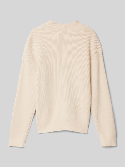 Guess Strickpullover mit Label-Applikation Sand 3