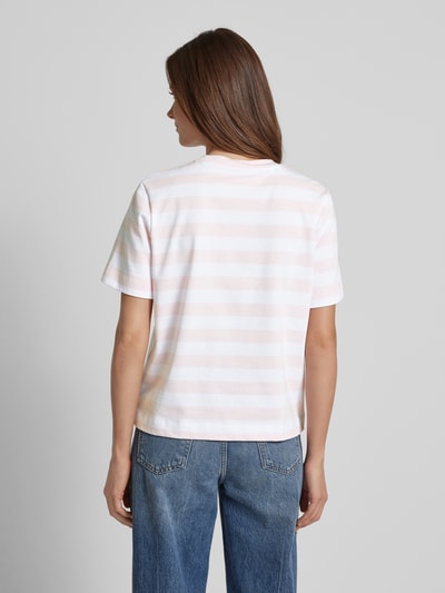 Selected Femme T-shirt met ronde hals, model 'ESSENTIAL' Roze - 5