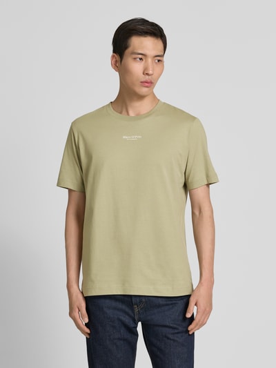 Marc O'Polo Regular Fit T-Shirt aus reiner Baumwolle Mint 4