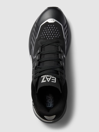 EA7 Emporio Armani Sneaker mit Label-Details Modell 'CRUSHER DISTANCE' Black 3