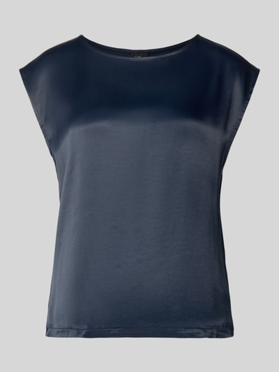 s.Oliver BLACK LABEL Bluzka o kroju relaxed fit z mieszanki wiskozy Granatowy 2