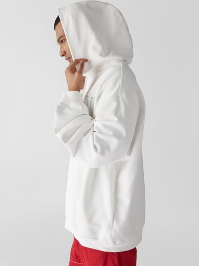 Marni Oversized Hoodie mit Label-Detail Weiss 6