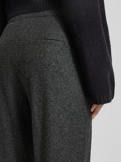 Cambio Regular Fit Hose mit Woll-Anteil Modell 'AVA' Anthrazit 3