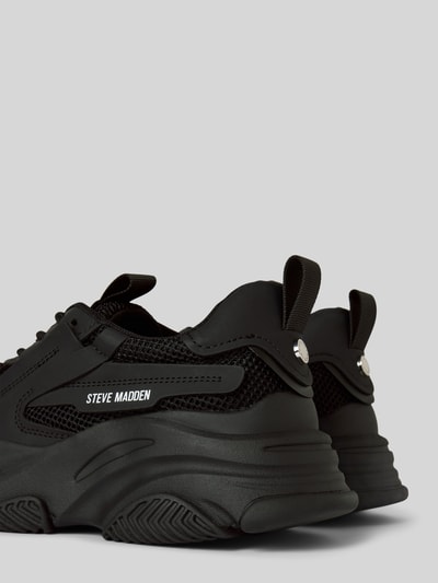 Black steve madden tennis shoes online