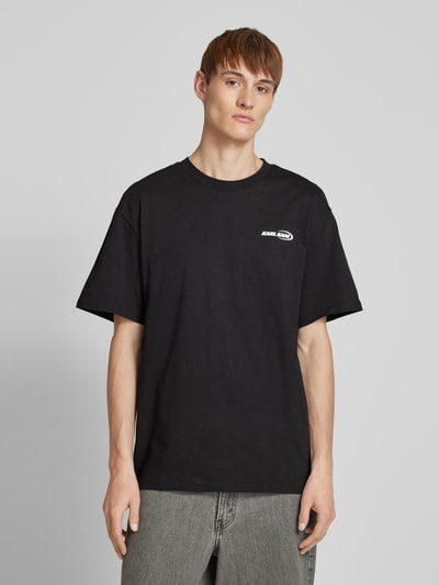 KARL KANI T-Shirt mit Label-Print Black 4