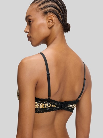 HUGO BH mit Spitzenbesatz Modell 'TRIANGLE UNIQUE' Beige 5