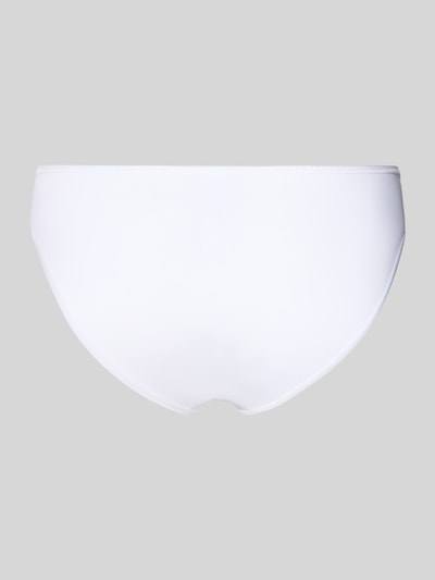 Produktfoto, białe figi z mieszanki materiałów z dodatkiem streczu, dopasowany krój, detal z logo, Slip mit Label-Detail im 3er-Pack od Sloggi, damskie