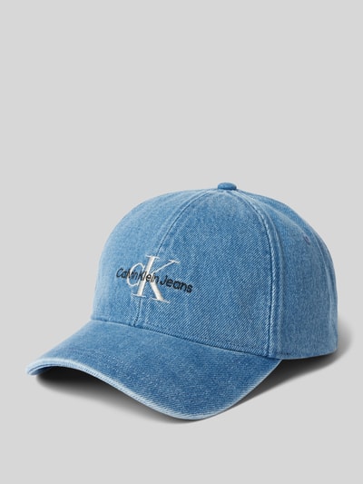 CK Calvin Klein Basecap in Denim-Optik Modell Jeansblau 1