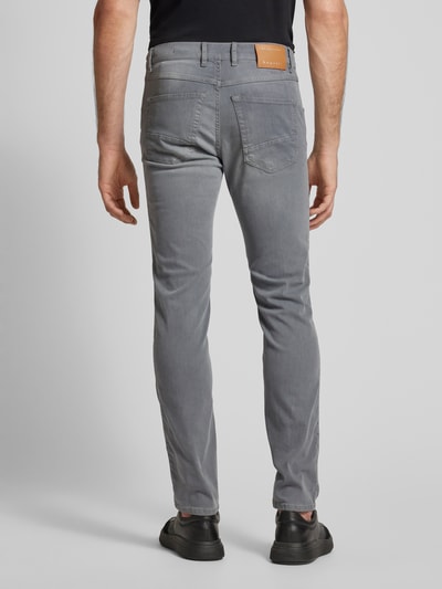 bugatti Straight Leg Jeans im 5-Pocket-Design Silber 5