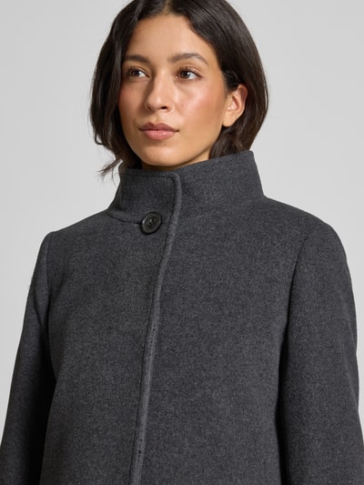 ICONS Cinzia Rocca Wollmantel mit Kaschmir-Anteil Mittelgrau Melange 3