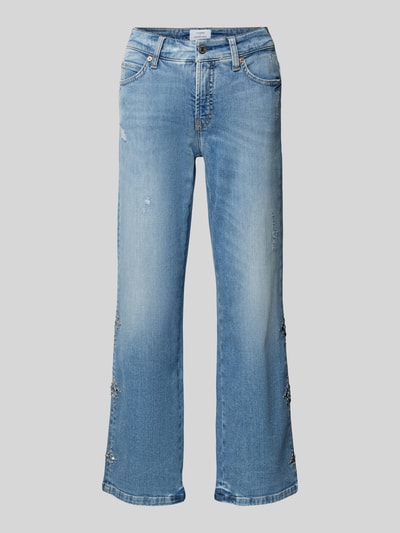 Cambio Regular Fit Jeans mit verkürztem Schnitt Modell 'FRANCESCA' Blau 2