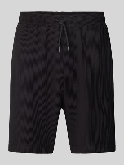 REVIEW Shorts mit elastischem Bund und Tunnelzug Black 2