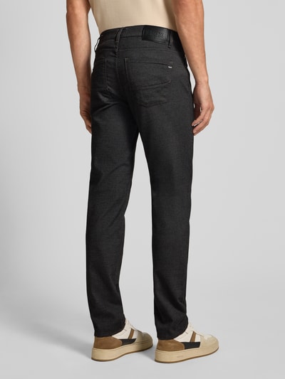 Brax Stoffen broek met viscose in 5-pocketmodel, model 'Cadiz' Antraciet - 5