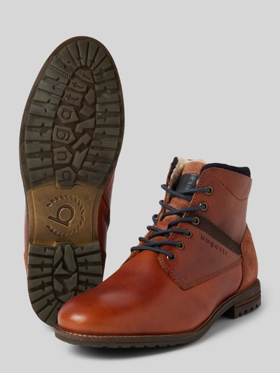 bugatti Boots aus Leder Modell 'Paxon' Dunkelbraun 4