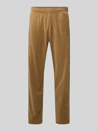 adidas Originals Spodnie dresowe o kroju relaxed fit z elastycznym pasem Średniobrązowy 2