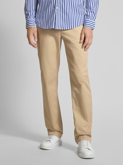 Tommy Hilfiger Regular Fit Chino aus Baumwoll-Mix Beige 4