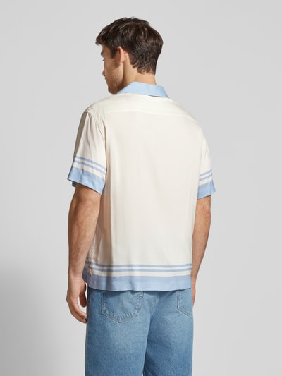 SELECTED HOMME Relaxed fit vrijetijdsoverhemd met reverskraag, model 'BANDANA' Offwhite - 5