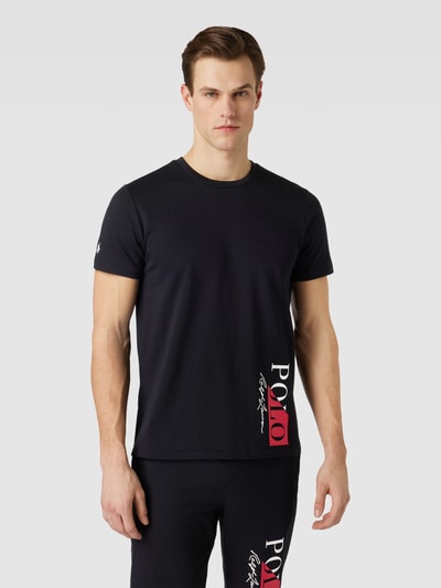 Polo Ralph Lauren Underwear T-Shirt mit Logo-Stitching Modell 'LOOPBACK' Black 4