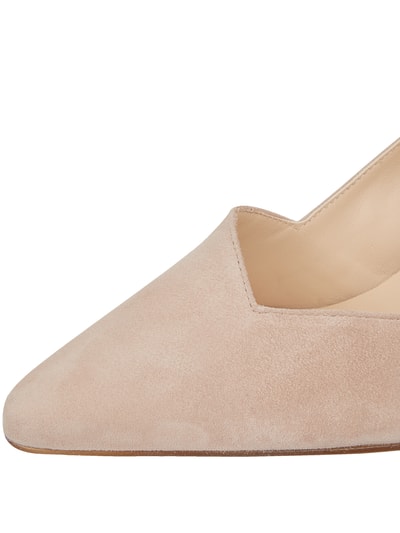 Högl Pumps aus Veloursleder Beige 2