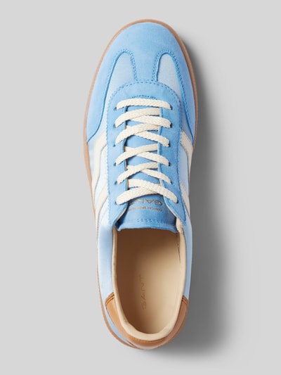 Gant Sneakers met labelprint, model 'Cuzima' Lichtblauw - 3