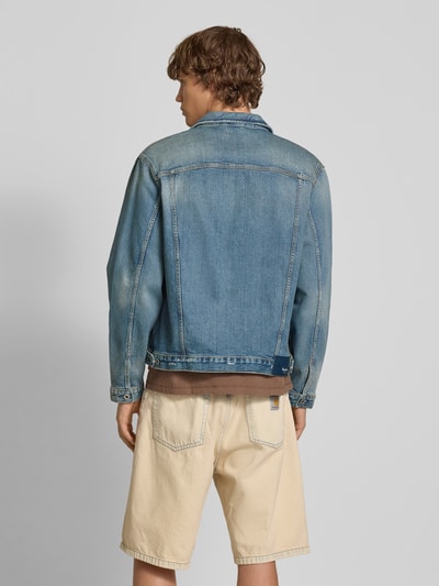 Pepe Jeans Regular Fit Jeansjacke aus Baumwoll-Mix Modell 'HORSHAM PALE TINT' Jeansblau 5