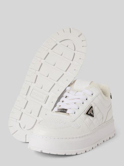 Guess Sneakers met plateauzool, model 'TERRIA2' Wit - 4