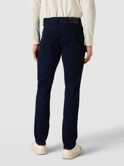 Tommy Hilfiger Straight fit jeans in 5-pocketmodel, model 'DENTON' Donkerblauw - 5