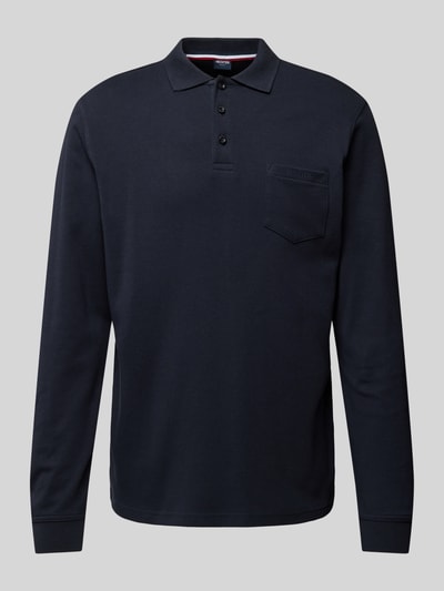 HECHTER PARIS Poloshirt met borstzak Marineblauw - 2